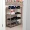 Household Essentials 32" 4-Tier Metal Shoe Rack